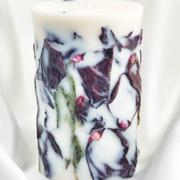 Raudonųjų Rožių žiedų žvakė