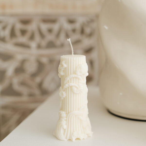 Sojų vaško žvakė - Graikų kolona